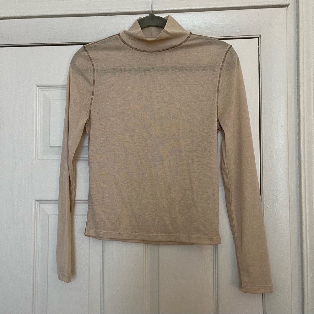 Madewell sheer top